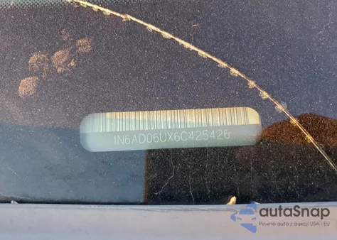 2006 Nissan Frontier King Cab Le z USA, uszkodzony, nr VIN 1N6AD06UX6C425426